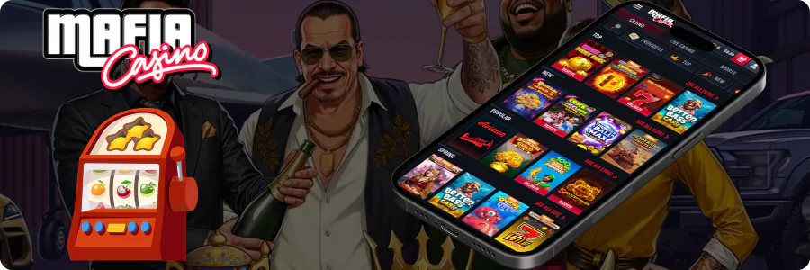 Games are available at the Mafia Casino